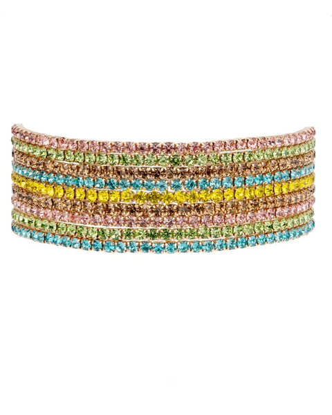 Maxine Multicoloured Set of Bracelets