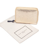 Polly Leather Purse in Gold