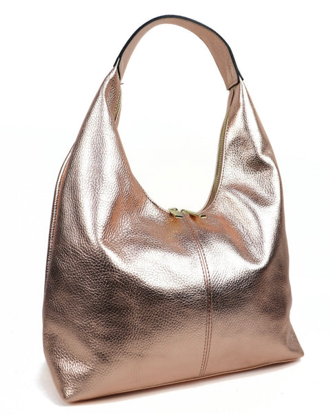 Sasha Shoulder Bag in Rose Gold