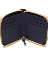 Polly Leather Purse in Gold