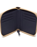Polly Leather Purse in Gold