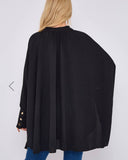 Odette Oversized Top in Black (10-26)