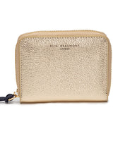 Polly Leather Purse in Gold