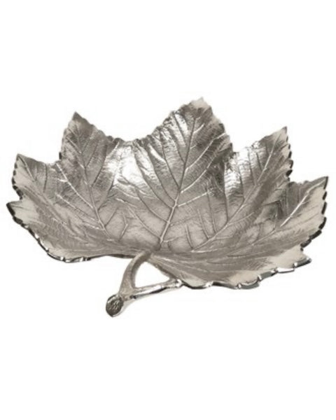 Lancaster Leaf Bowl in Silver COLLECT IN STORE ONLY