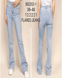 Lois Stretchy Jeans in Light Denim (Sizes 10-20)