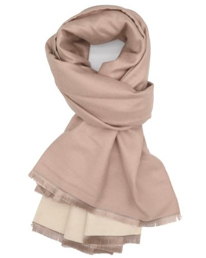 Rhonda Reversible Scarf in Beige