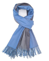 Otis Ombre Scarf in Blue/Grey