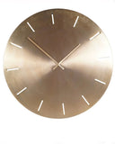Santa Cruz Gold Metal Wall Clock 76cm LOCAL COLLECT/DELIVERY ONLY