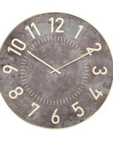 Grantley Gold and Grey Clock 70cm LOCAL COLLECT/DELIVERY ONLY