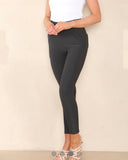 Marley Super Stretch Scuba Leggings in Charcoal Grey