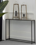 Farrah Silver Slimline Console Table LOCAL COLLECT/DELIVERY ONLY