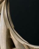 Chesterfield Constellation Frame Mirror in Antique Silver 98cm LOCAL COLLECT/DELIVERY ONLY