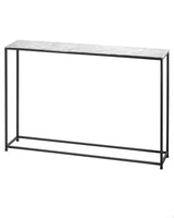 Farrah Silver Slimline Console Table LOCAL COLLECT/DELIVERY ONLY