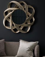 Chesterfield Constellation Frame Mirror in Antique Silver 98cm LOCAL COLLECT/DELIVERY ONLY