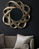 Chesterfield Constellation Frame Mirror in Antique Silver 98cm LOCAL COLLECT/DELIVERY ONLY