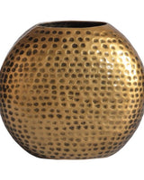 Boston Bevelled Vase in Gold