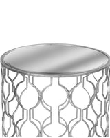 Arabia Set of 2 Silver Side Tables LOCAL COLLECT/DELIVERY ONLY
