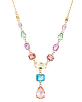 Malissa Multicoloured Chunky Crystal Necklace