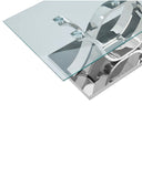 Valletta Curved Base Coffee Table in Silver LOCAL COLLECT/DELIVERY ONLY