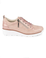 Kiley Wedge Trainers in Pink