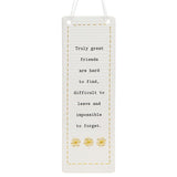 Rectangle Thoughtful Words Ceramic Plaque