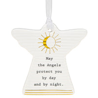 Angel Thoughtful Words Ceramic Plaques
