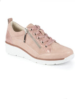 Kiley Wedge Trainers in Pink